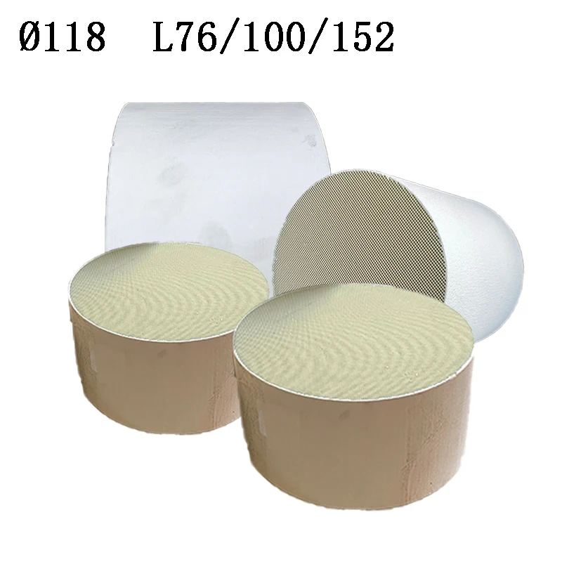 Catalizador deslizante de amoníaco de 118mm de diámetro Catalizador cerámico a base de vanadio ASC V-SCR para motores diésel equipados