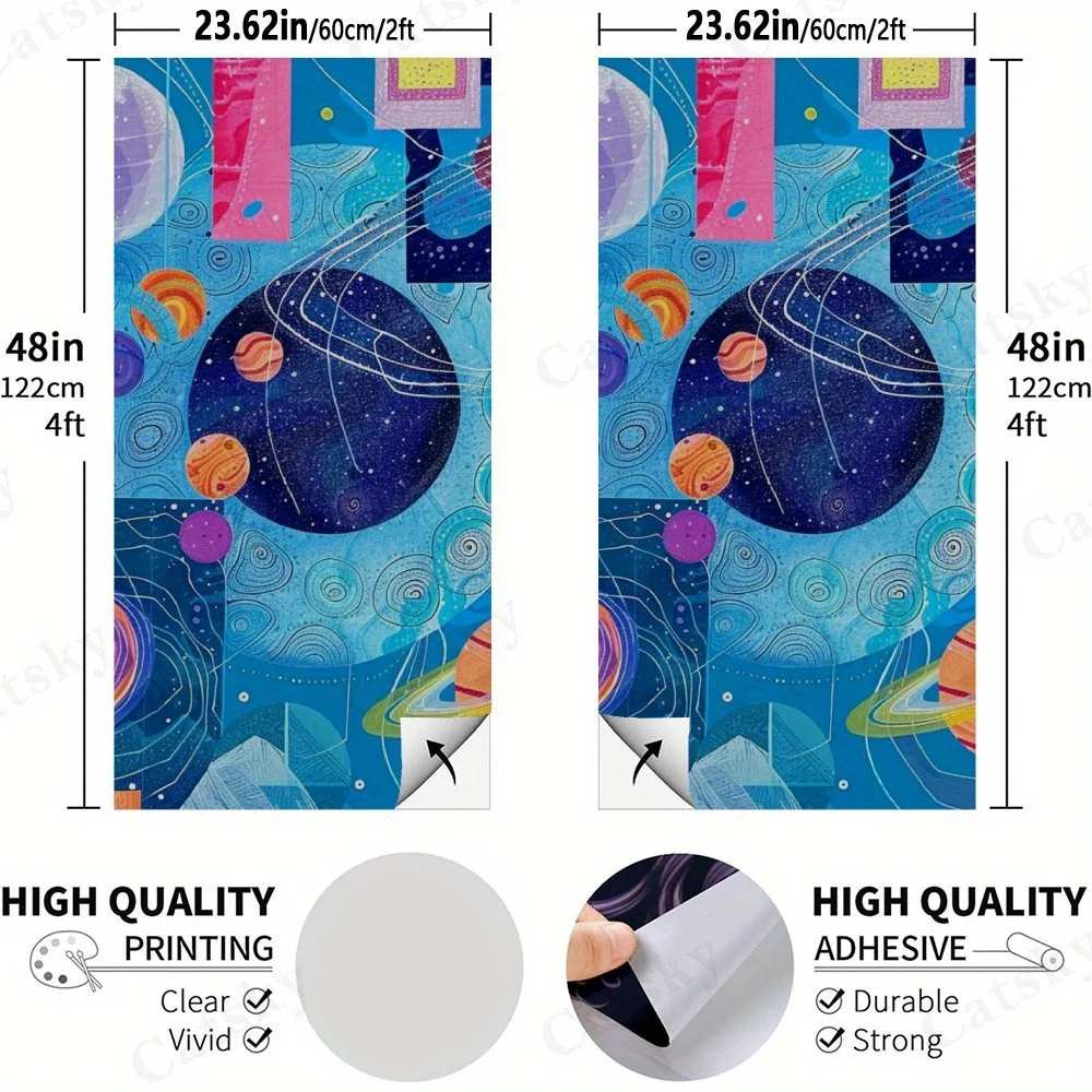 Blue Cosmic Puzzle   Sandbag Board Sticker.This sandbag board sticker is made from high-quality materials, offering excellent du