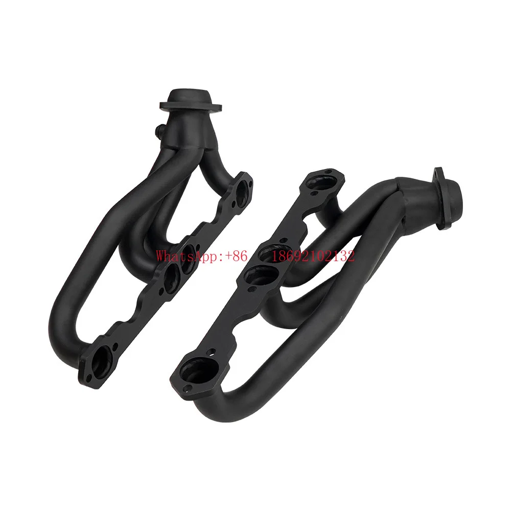 

Выхлопная труба из нержавеющей стали 1-1/2 дюйма, черный выпускной коллектор для 92-95 гг.