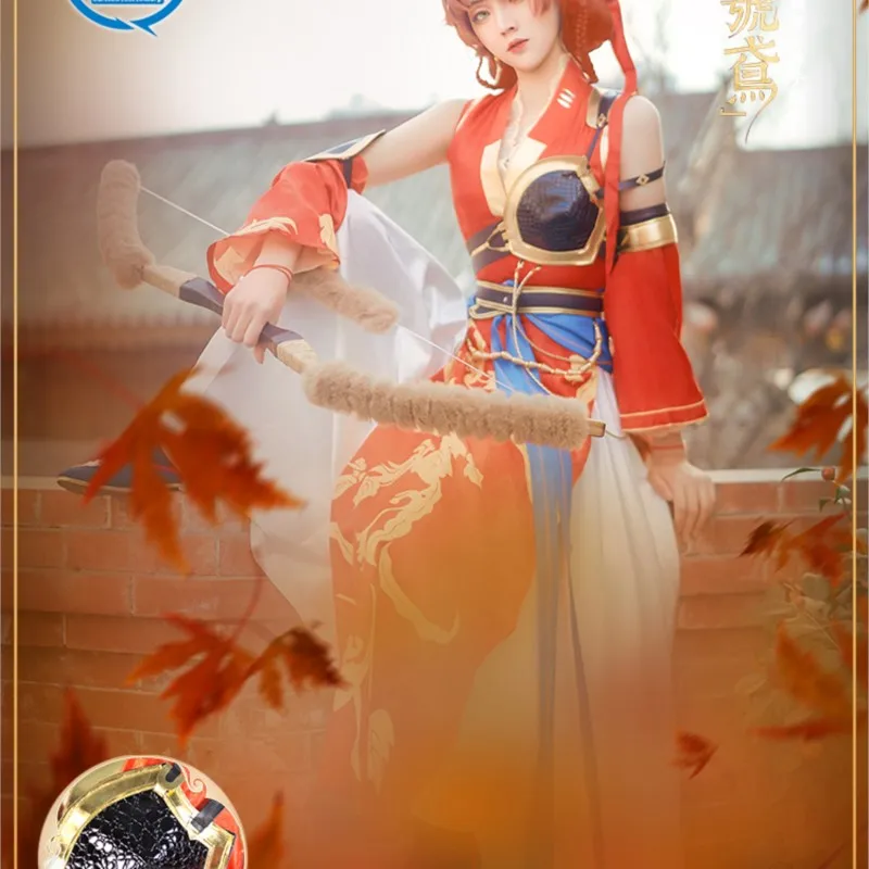 Shangxiang Cos Costume Archaistic Ancient British Style Female Cosplay Clothing Full Set