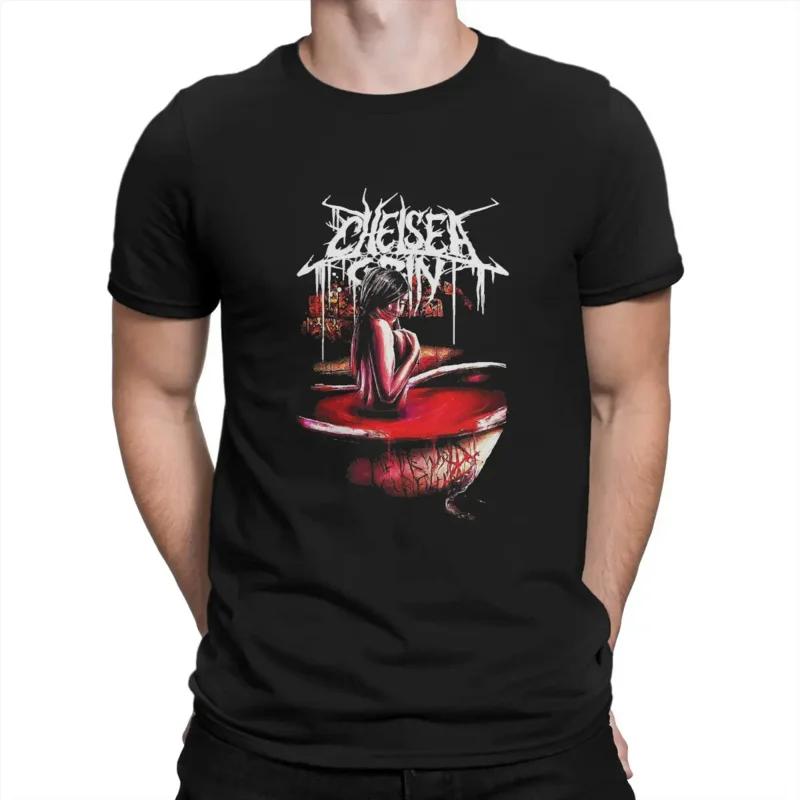 Rock Band Unique TShirt Chelsea Grin Leisure T Shirt Summer Stuff For Men Women