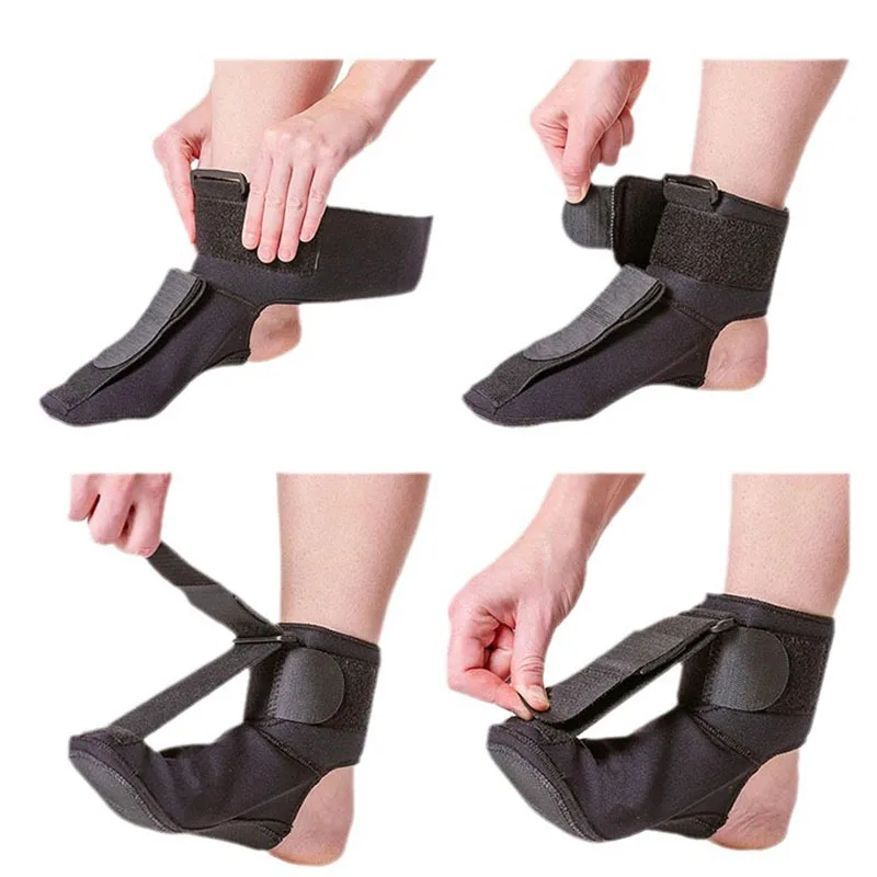 Plantar Fasciitis Night Splint Sock - Soft Plantar Fascia Stretcher Brace, Achilles Tendonitis Sleeping Support Boot Pain Relief