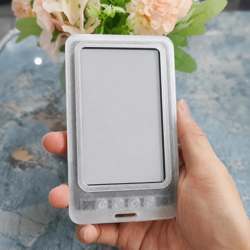 Badge-style E-Reader Case Shockproof Anti-Scratch Protective Cover Full Coverage Full Coverage Case for XTEINK X3 X4