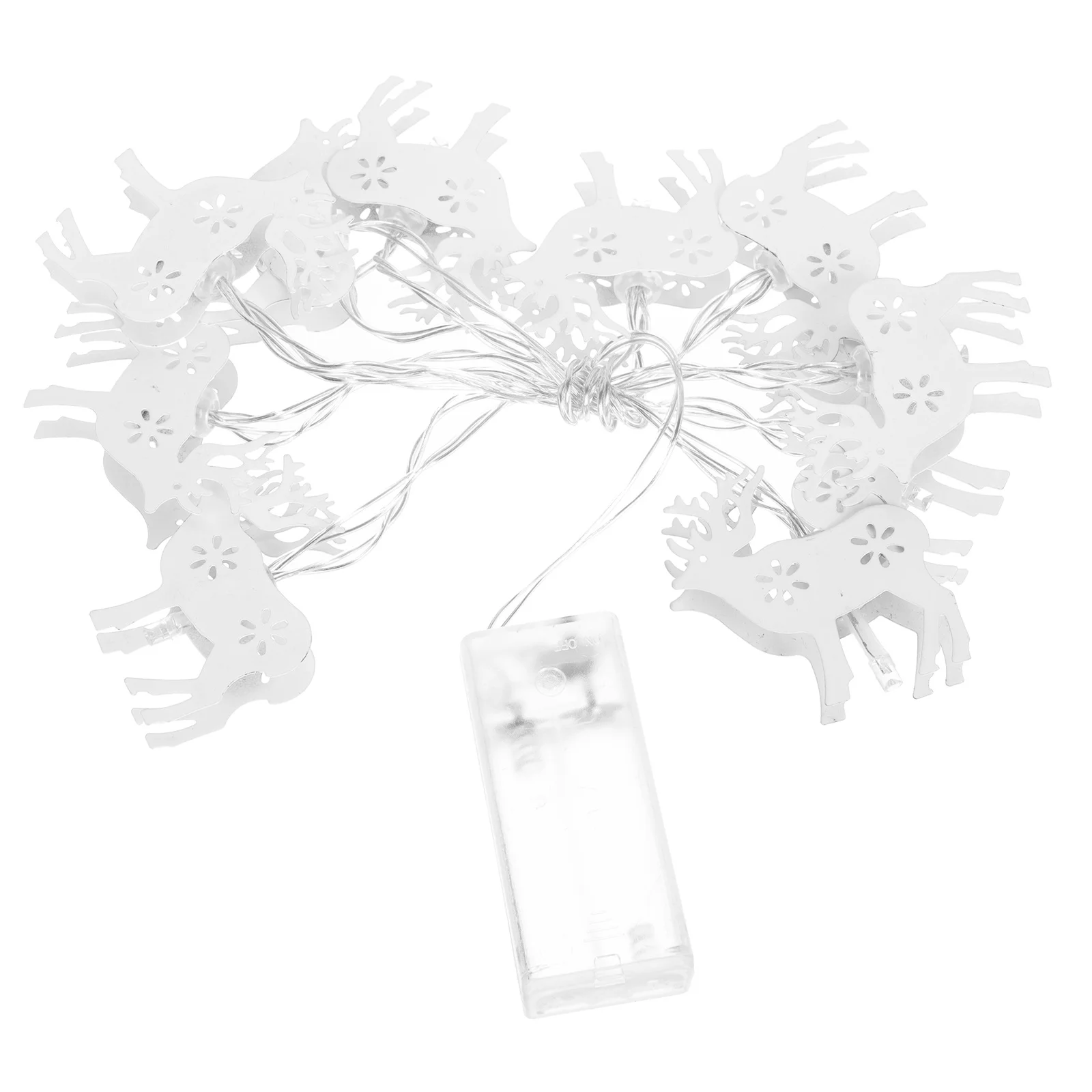 

1Pcs Christmas Elk Festival String Light Warm LED Xmas Deer Lamp Hanging Decoration for Home Garden Party String Light