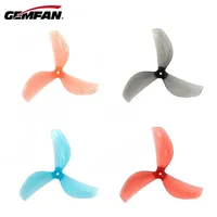 8PCS Gemfan 45mm 3-Blade PC Propeller T-Mount 1mm 1.5mm 0805 Motor For RC FPV Racing Freestyle Tinywhoop Drones Props