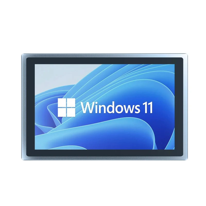 CE RED Certified 21.5 Inch Capacitive Touch LCD Panel PC All-in-One Win11 With Intel I5 10th Gen Industrial AIO New Condition