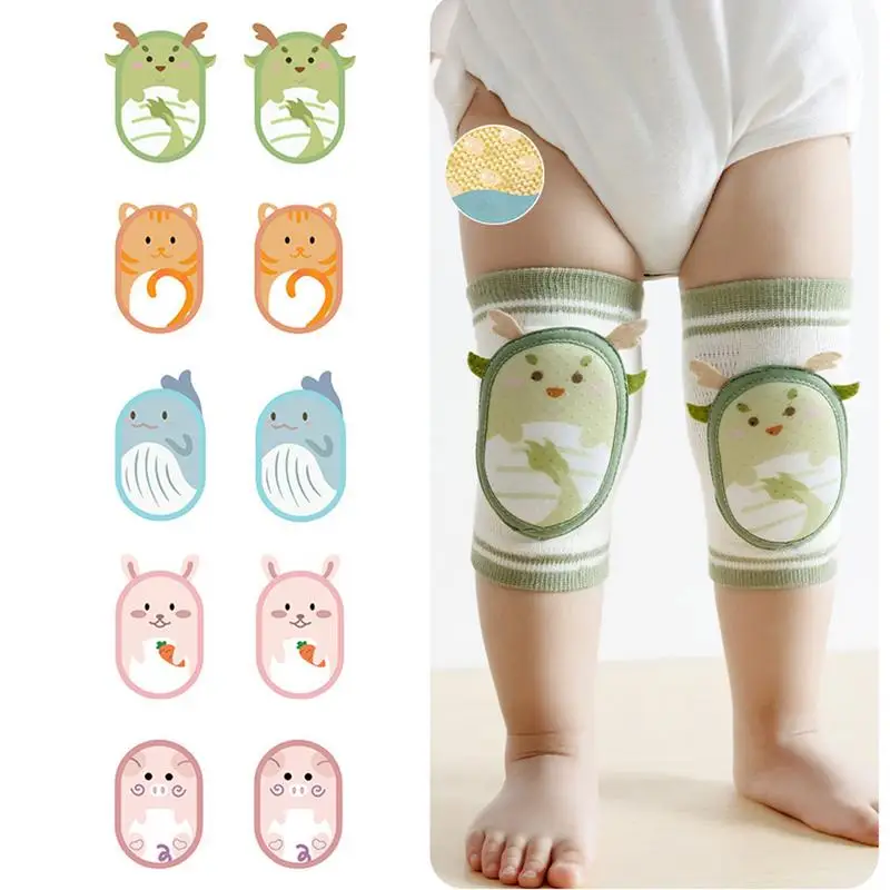 Baby Knee Pads for Crawling Knee Protector Toddler Knee Pads Elbow Pads Crawling Knee Pads Anti-Slip Walking Protector