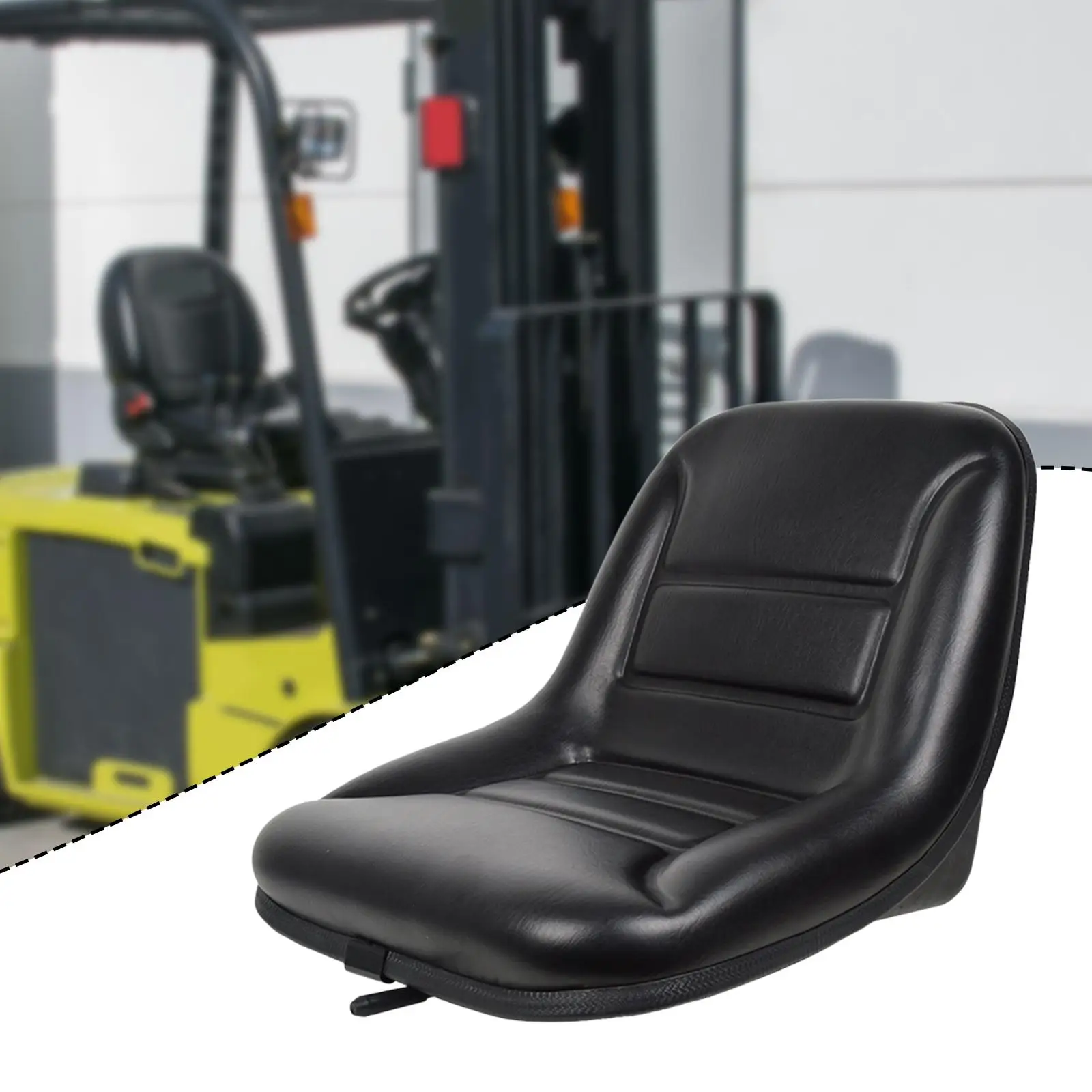 

Forklift Seat Cushion Load Bearing Capacity Comfortable Micro Switch Universal Tractor Seat for Loader Telehandler