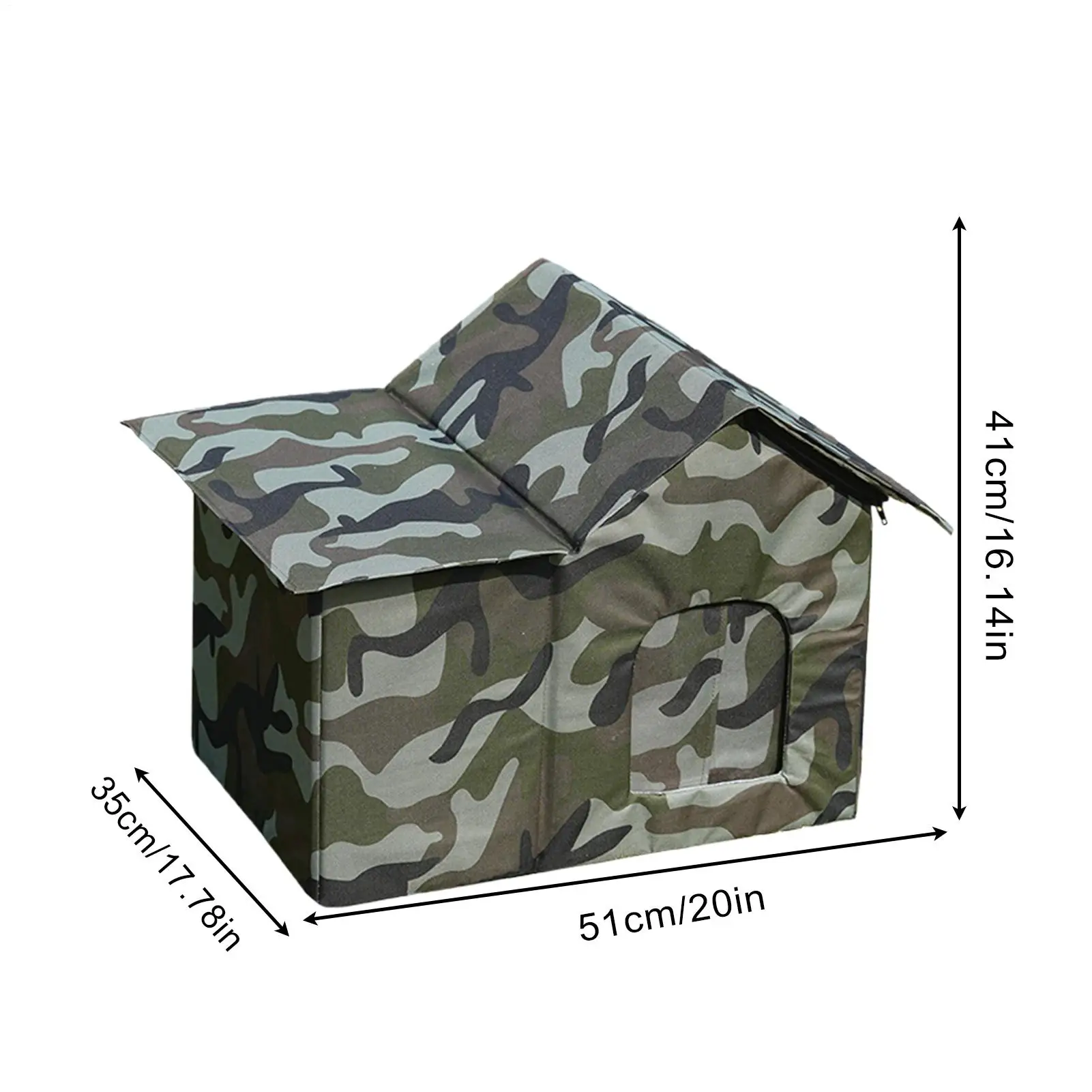 

Открытый кошачий домик на зиму, зиму, снаружи, укрытие для домашних животных, теплая пещера для домашних животных, для улицы, сада, патио, заднего двора, балкона, гаража, собаки