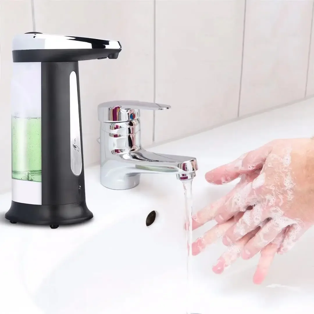 

250ml Touchless Automatic Liquid Soap Dispenser Battery Operated Hand Soap Or Sanitizer Commercial & Household Use