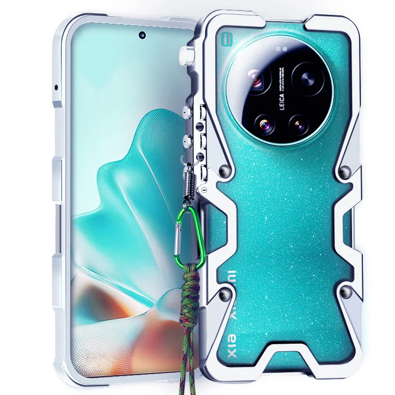 

Armor Screw Metal Frame Shockproof Cover For Xiaomi 17 Ultra Aluminium Bumper Cases Heavy Duty Fundas For Mi 17Ultra 5G