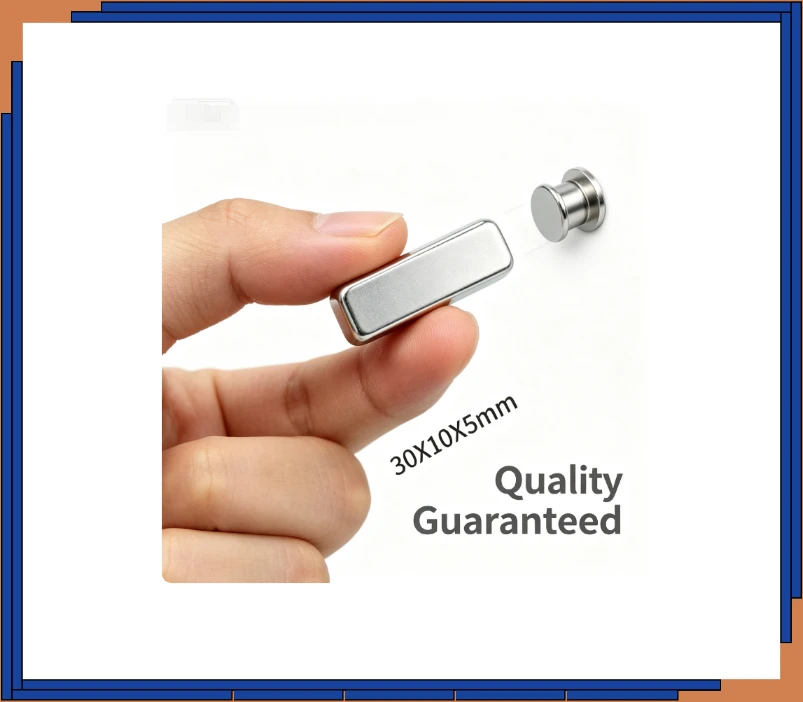 30x10x5mm Powerful Permanent Quadrate Magnet for DIY, Handmade Crafts, Magnetic Artworks