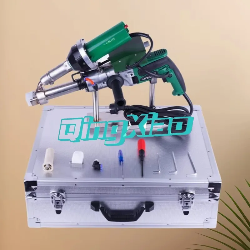Automatic Extrusion Plastic Welding Gun Waterproof Geomembrane Repair PP Board PE Hot Melt Extrusion Welding  Machine Industrial