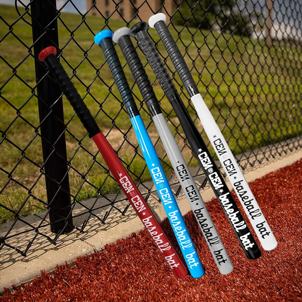 Mazza da baseball in acciaio legato da 1 pezzo, mazza da baseball/softball, mazza da allenamento per sport all'aria aperta, attrezzature sportive da baseball e softball