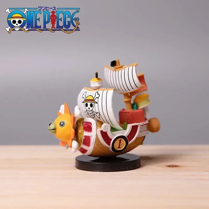 One Piece Anime Figure Merry Thousand Sunny Pirate Boat Model One Piece Figure Going Ship Bay Breeze Boat Birthday Toys Gifts