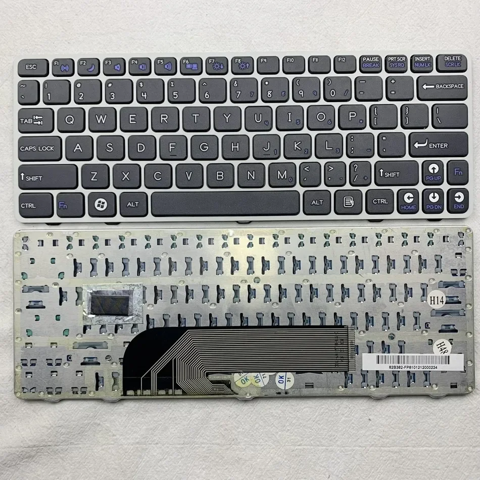 

US Laptop Keyboard For Teclado Netbook EXO ES10 N230 N210 N201 G4 G5 G6 82B382-FP7101 82B382-FP8101 82B382-FP8102 US Layout