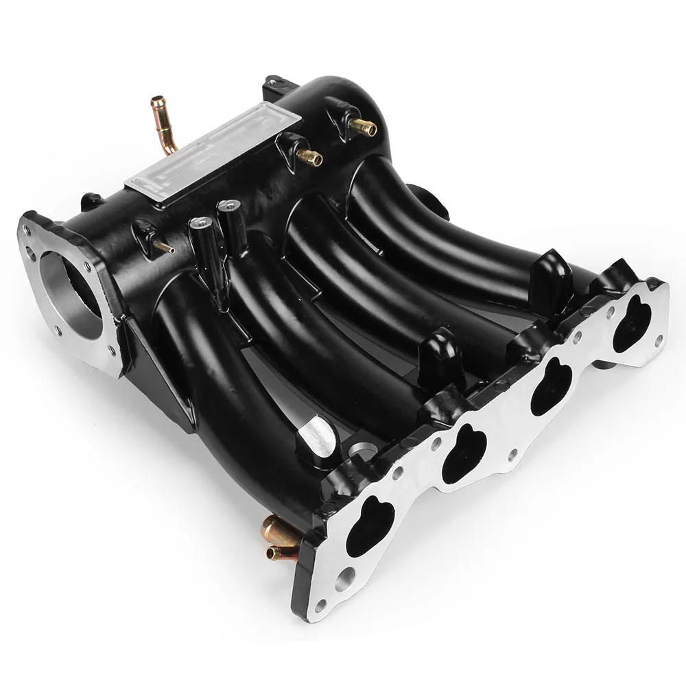 Auto Racing Modified Intake Manifold Compatible With 1988-2000  D15 D16 Motor High Cast Aluminum Air Intake Runner