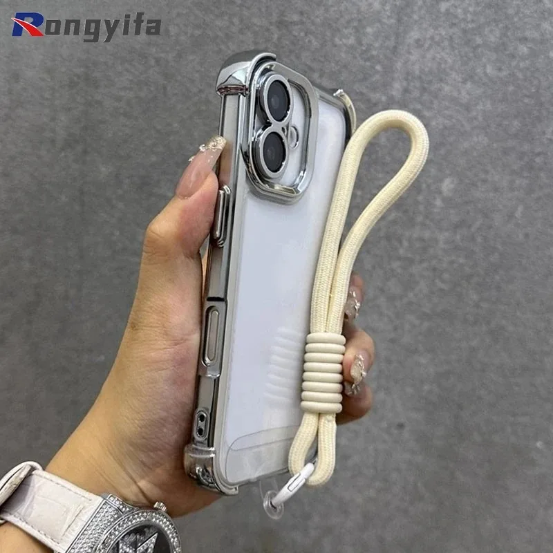 ل Tecno Spark Go 2025 2024 6 GO 1 40 Pro Plus 40C 20C 20 10C 10 9 8C جراب هاتف مع حزام الحبل تصفيح غطاء خلفي فاخر #5