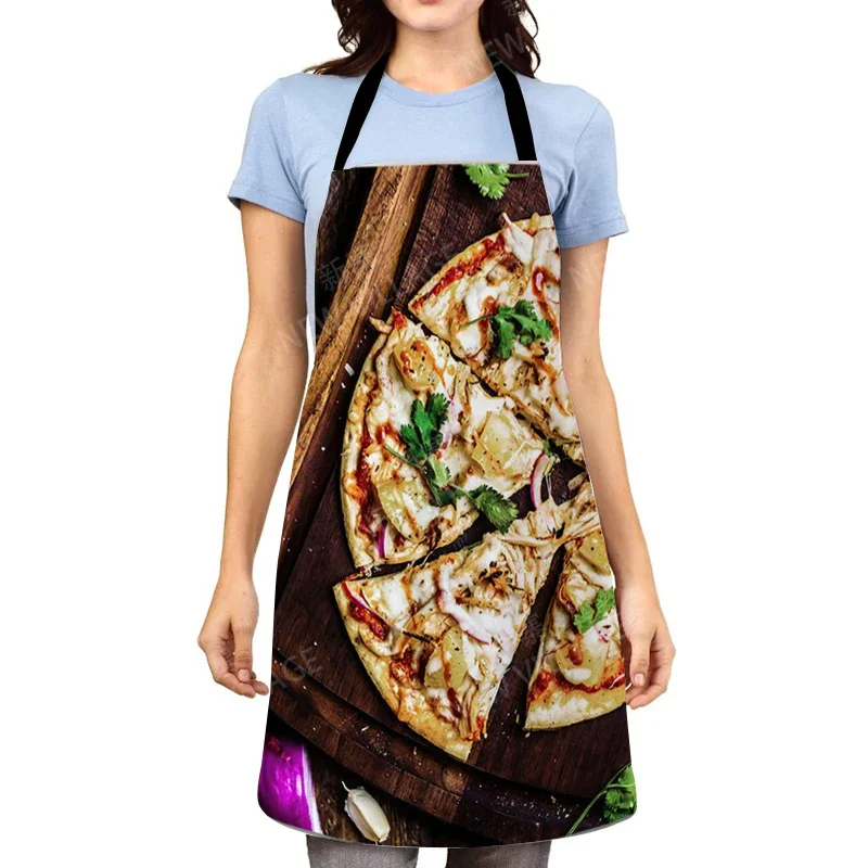 nordic Aesthetic Women kitchen apron kids original Children Waterproof girl princess waiter work apron oil proof boho plant