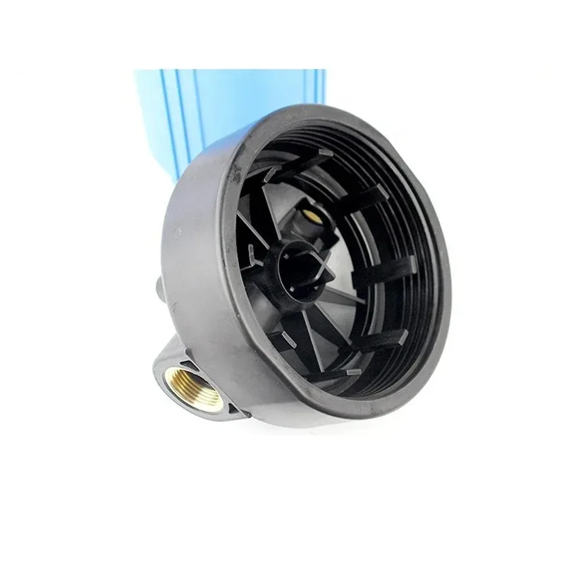 فلتر مياه للمنزل بأكمله 20 بوصة PP+CTO+UDF منقي مياه جامبو ثلاث مراحل فلتر مسبق