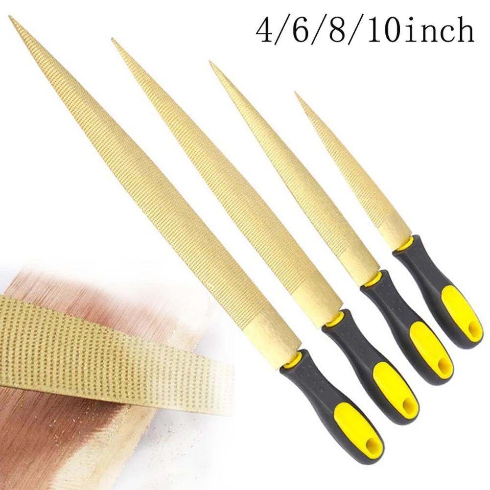 1PC 4-10inch Wood Rasp File Wood Carving Steel File For Woodworking DIY Craft Gadget Carpenter Multi Tools