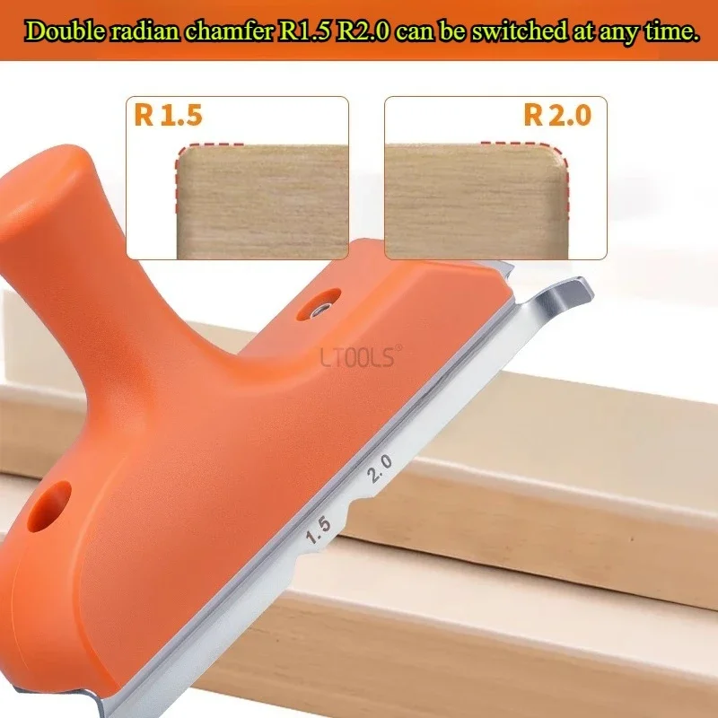 

Wooden Boards Special Shape Deburring Curved Plate Chamfer Rounded Edge Banding Trimming Woodworking Special Rounded Tool