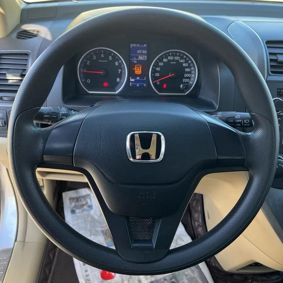 Car Steering Wheel Emblem H-Sticker For Honda Civic Accord City CRV Jade Fit Odyssey Hybrid Red Black Blue Interior Modification