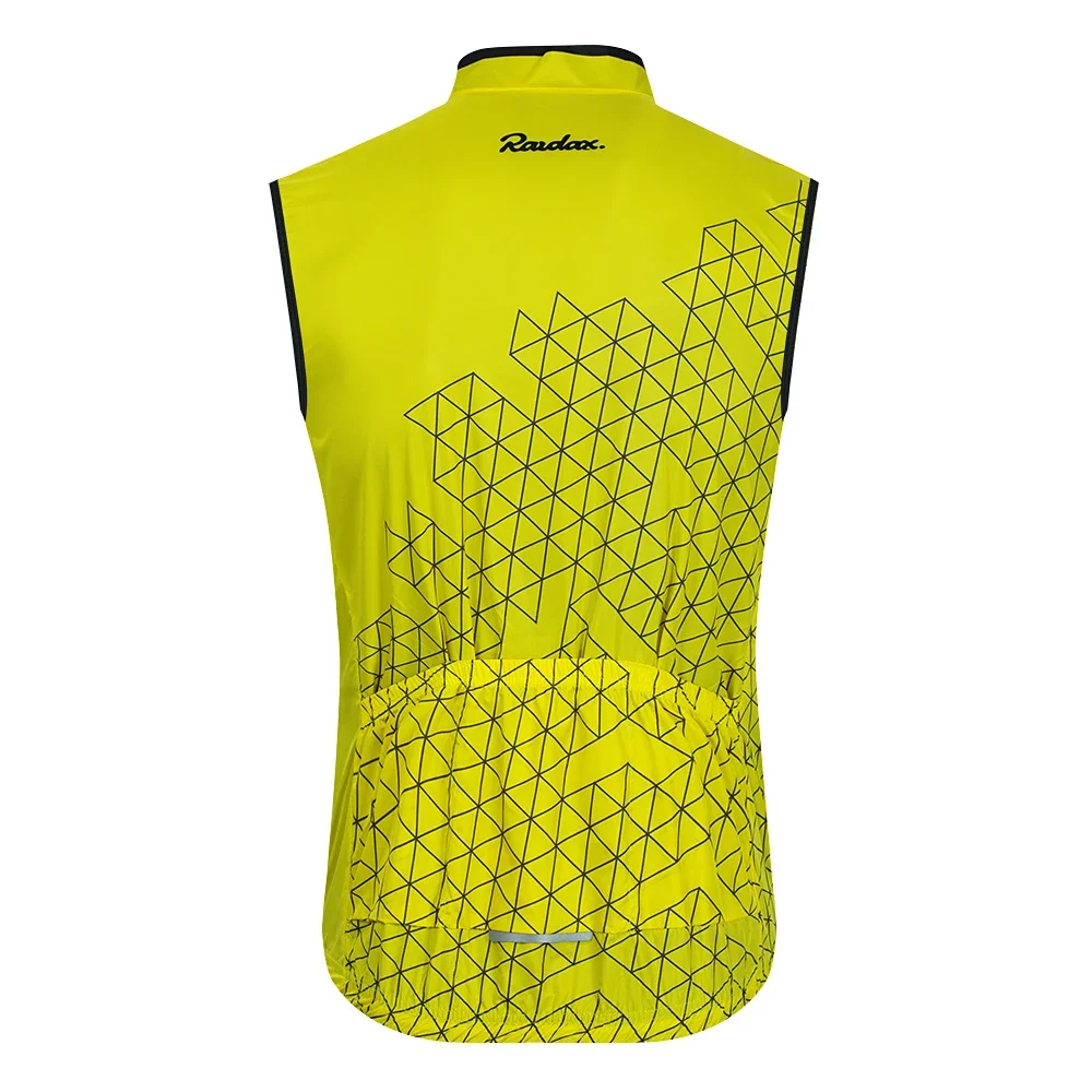 Raudax Sleeveless Cycling Vest 2025 Reflective Bike Ciclismo Bicycle Cycling Jersey Windproof Cycling Clothing Motorcycle Vest