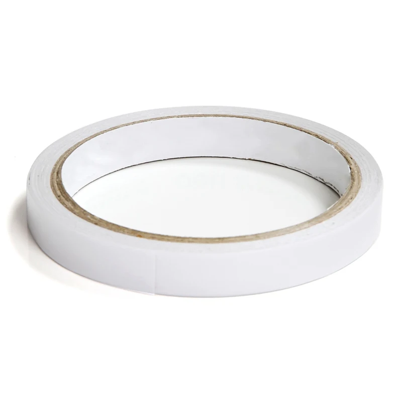 Rollos de cinta adhesiva de doble cara, adhesivo de Gel blanco de 5-20mm, cinta de doble cara, suministros escolares de oficina, adhesivo de alta calidad, nuevo