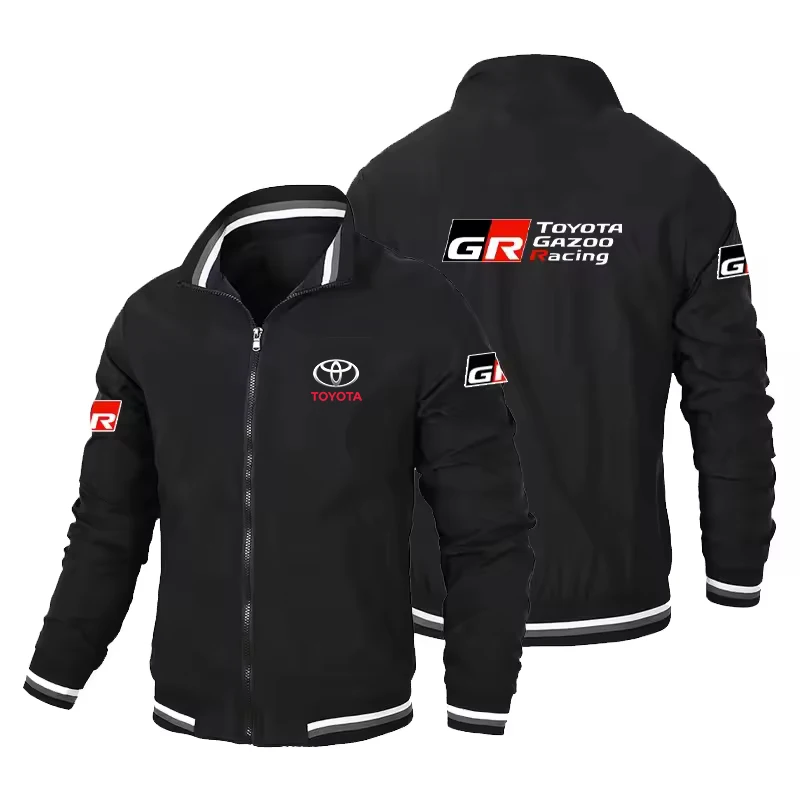 Chaqueta Toyota GR Gazoo Racing, chaqueta deportiva informal de moda para hombres y mujeres, chaqueta para carreras y conducción de motocicletas al aire libre