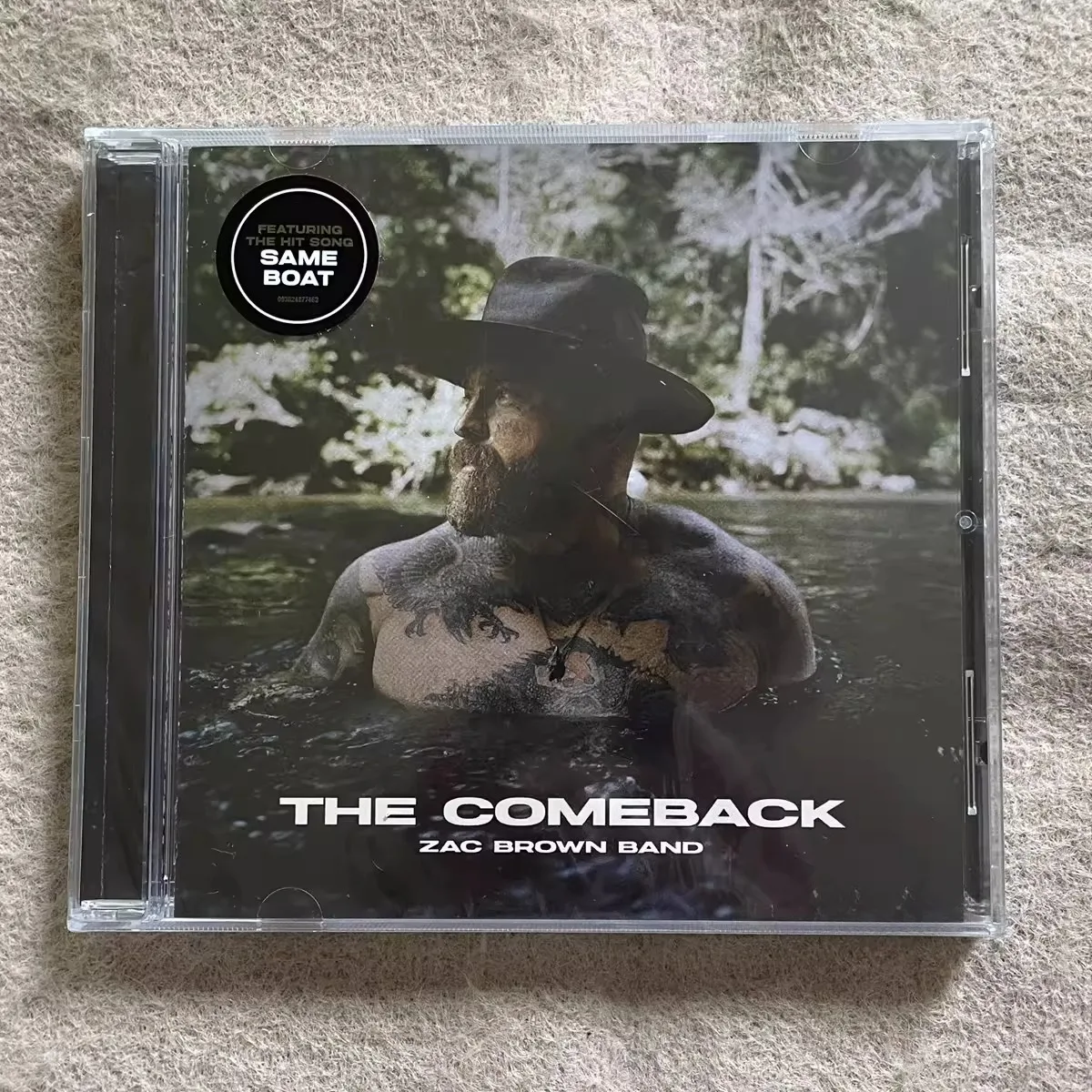 

Zac Brown Band The Comeback – American Southern Country Rock Gritty Male Vocals Hit Single "Same Boat" Music Collectible