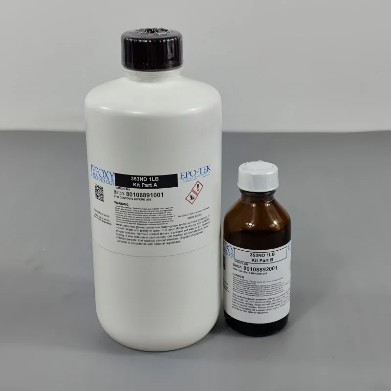 الأصلي EPO-TEK 353ND ارتفاع درجة الحرارة الايبوكسي لاصق 1LB/مجموعة لاصق بصري علاج سريع للسيراميك الزجاجي المعدني