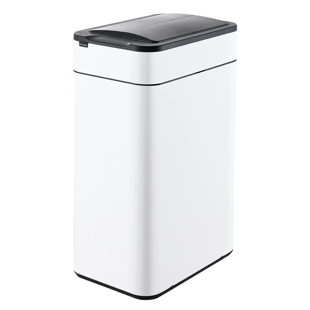 

Kitchen Trash Can - ELPHECO - 60 Liter / 16 Gallon Automatic Trash Can with Butterfly Lid,Motion Sensor Garbage Can