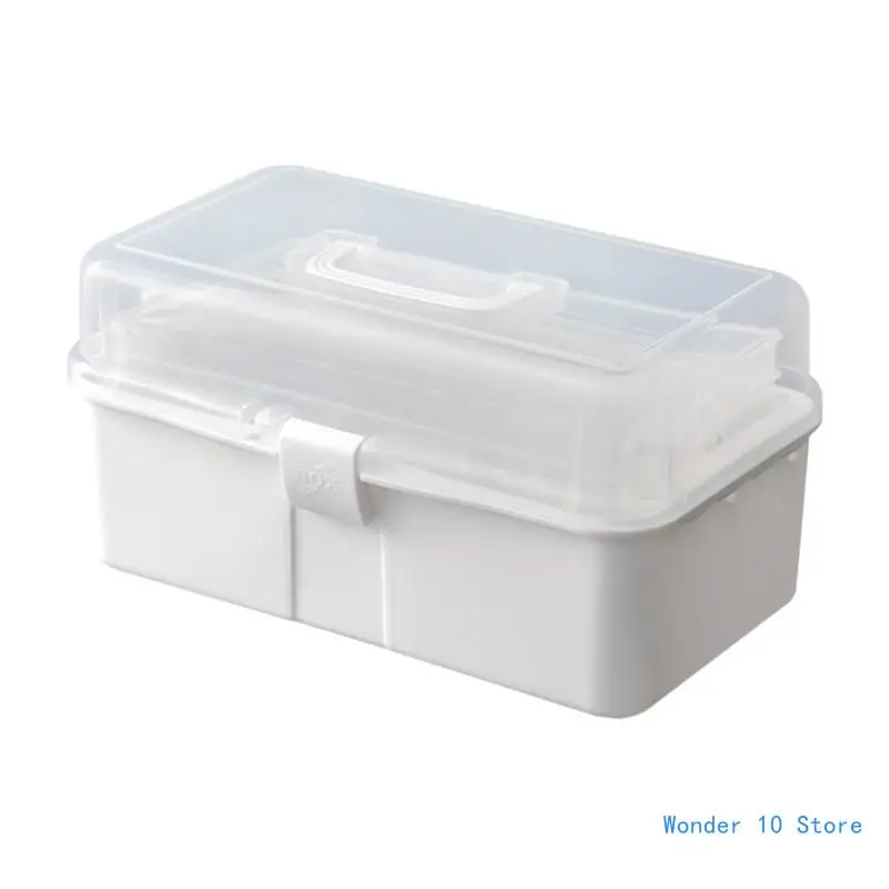 

Storage Box Store Sundries Save Space Multi Layered Design Easy to Store