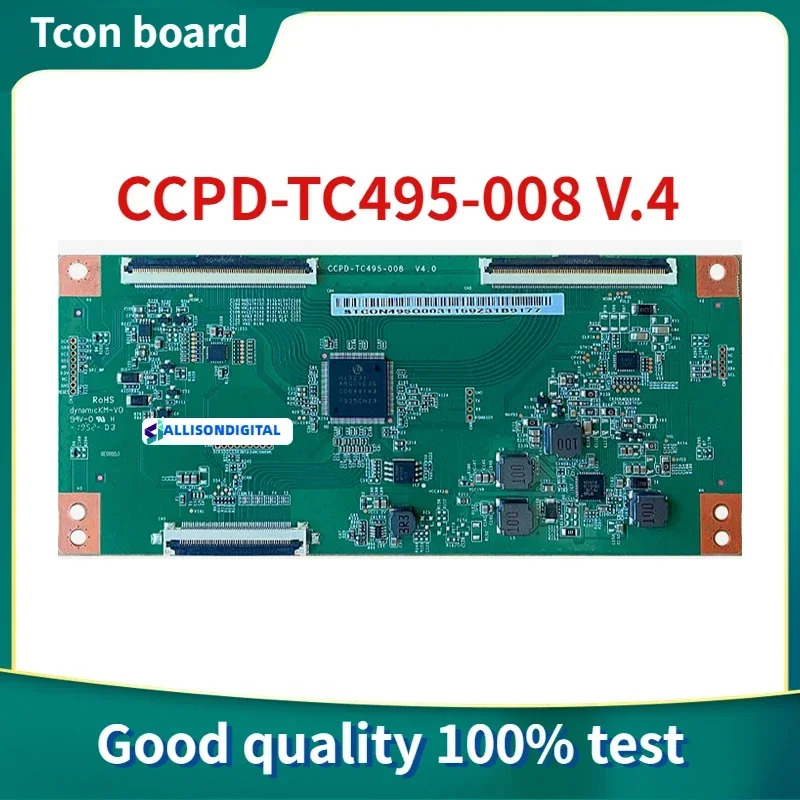 حقيقي الأصلي CCPD TC495 008 V4.0 STCON495G T-Con مجلس ل M50Q6-J01 V505-J01 50PFL5766/F7E E4AA50R 100012585   مجلس المنطق
