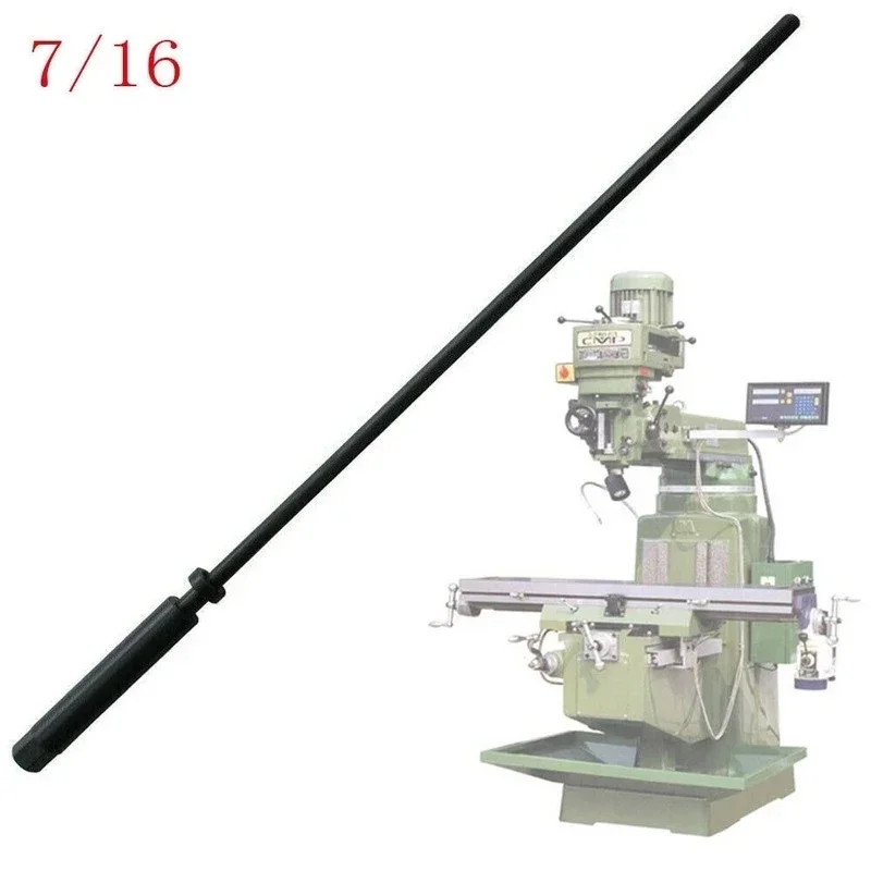 

Milling Machine Part R8 Draw Bar Overall Drawbar M7/16 for Bridgeport Mill New1pc