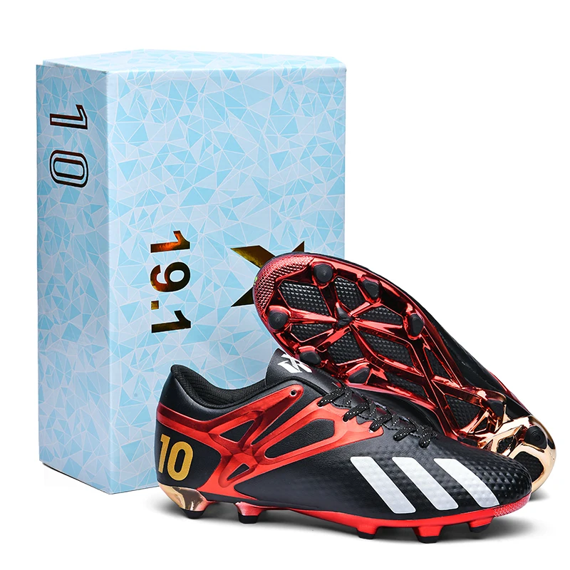 

2025 Football Shoes FG/TF Men Football Boot Turf Training Futsal Hall Soccer Shoes Outdoor Childrens Football Boots for Kids Pro