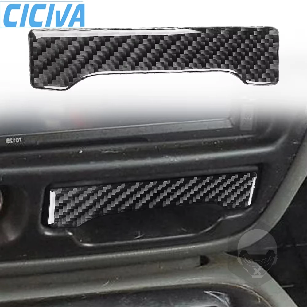 

For SUZUKI Grand Vitara 1999-2002 Carbon Fiber Sticker Car Multimedia Ashtray Interior Accessories Cover Trim Decoration Sticker