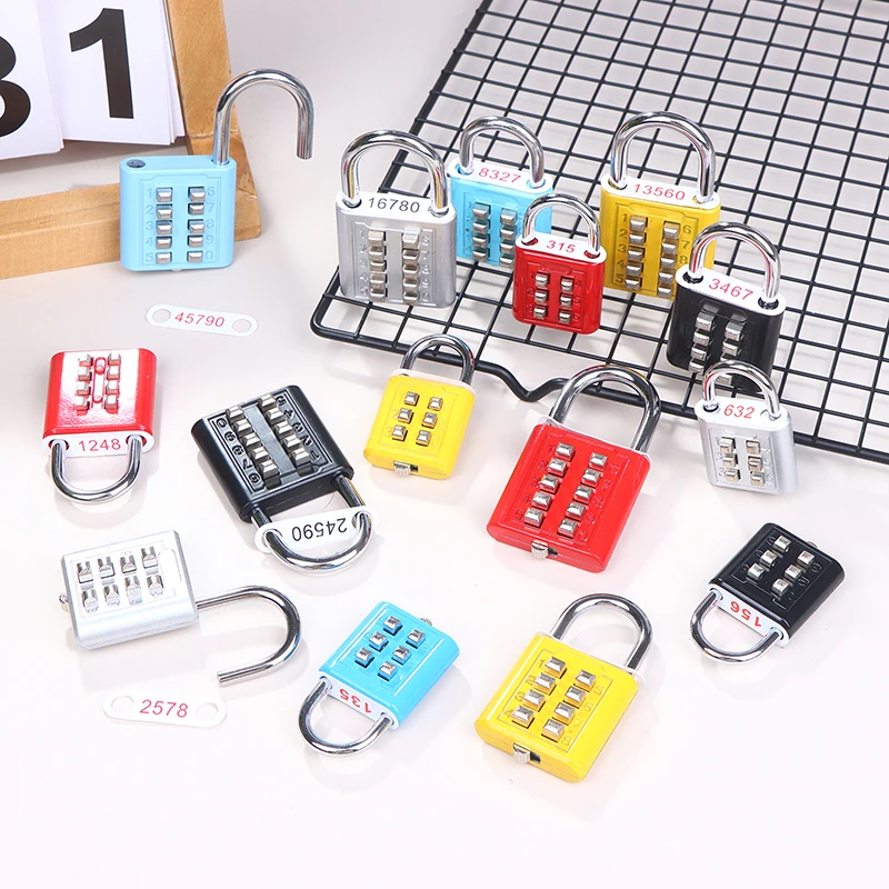 Wachtwoordcode Combinatie Hangslot Zinklegering Koffer Voor Bagage Reiscode Anti-Dieft Lock Code Sleutel Smart Lock