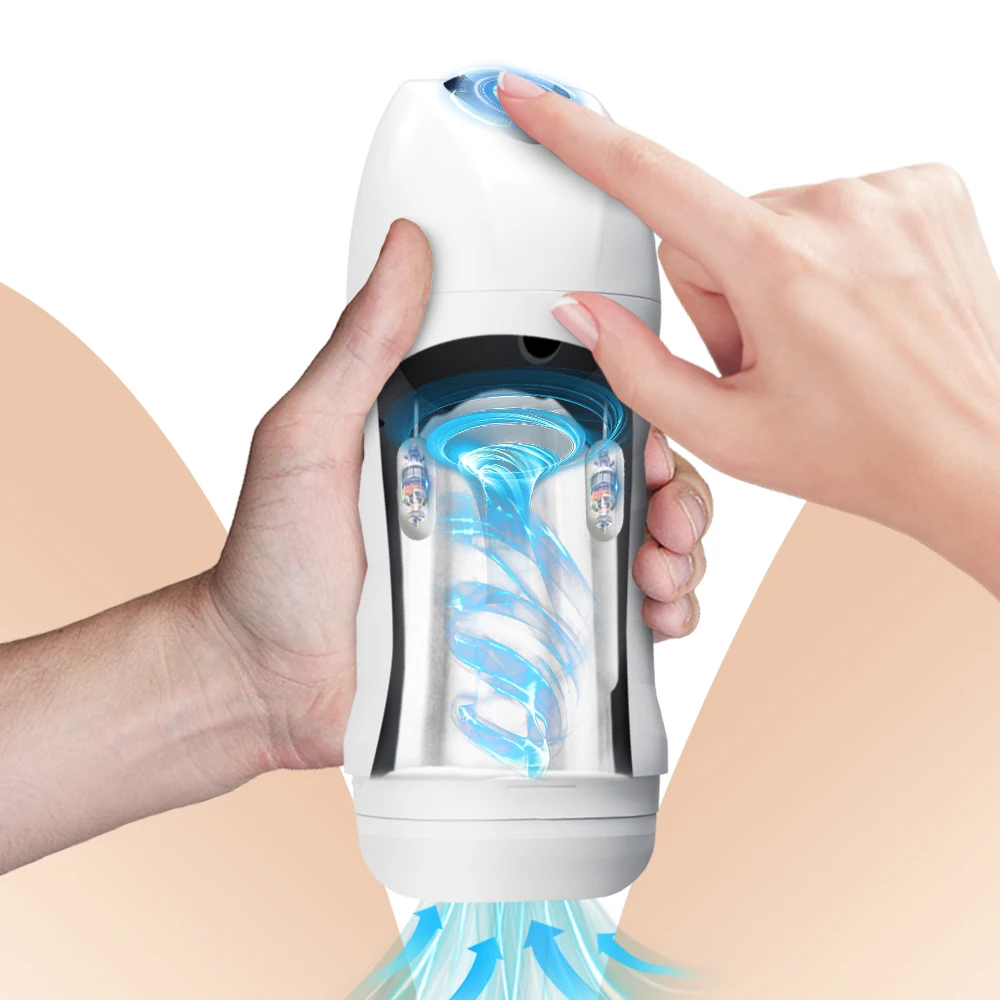 Masturbador masculino de succión automática, equipo de masturbación para mamada, máquina, productos para adultos, Juguetes sexuales para hombres, taza masturbadora