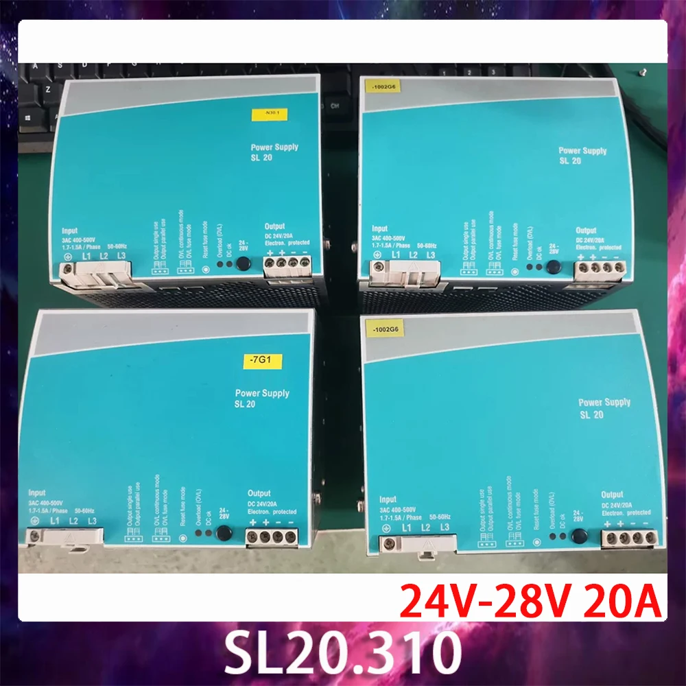 1 Pcs SL20.310 3AC 400-500V DC 24V-28V 20A SL20 Switching Power Supply