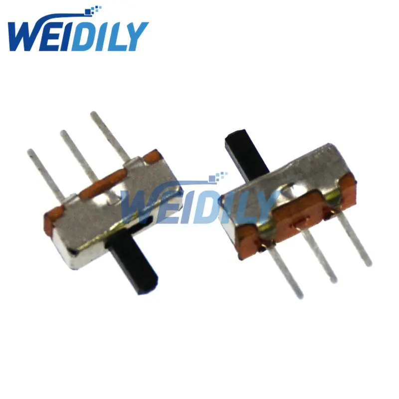 20PCS Interruptor on-off mini Slide Switch SS12D00 – דירוג ובדיקה מדויקת של מפסק אלקטרוני מיניאטורי לפרויקטים אלקטרוניים