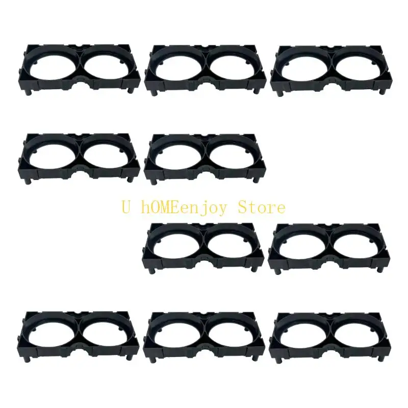 B0KF Modular ABS Battery Holder For 60280 Lithiums Batteries With Design For Secure Storage And Organization