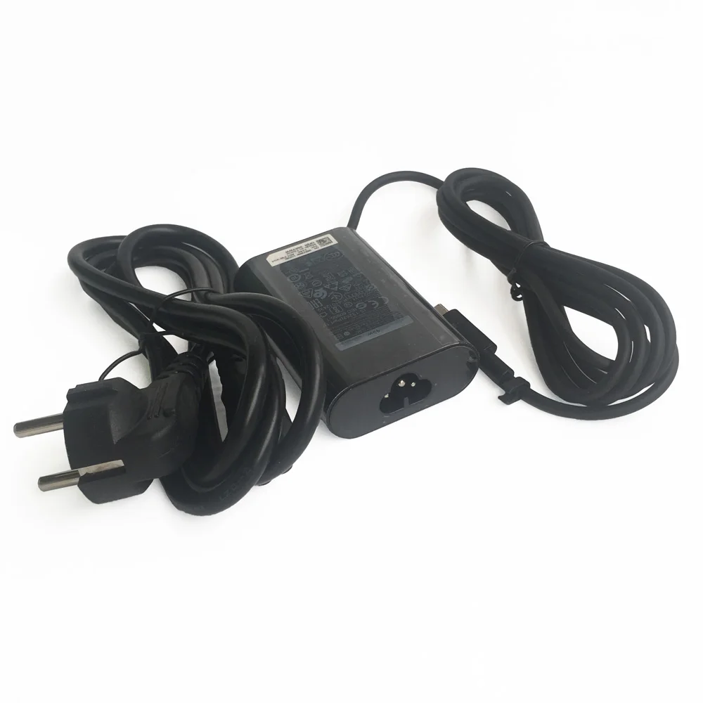 【Luffy 】Dell XPS 13 9365 本体 + ACアダプター 新品☆ DELL XPS 13 9365 2-in-1 電源 ACアダプター USB-C TYPE-C 45W