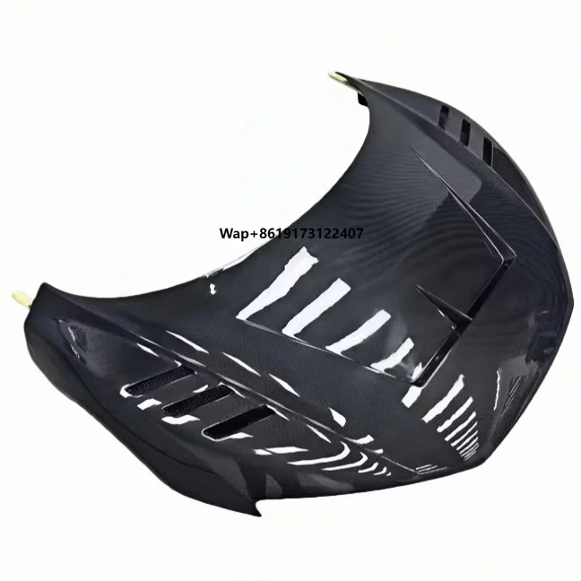 

Высококачественный комплект обвеса из настоящего карбона: передний капот для R8 2017-2019, замена переднего капота, автомобильные аксессуары