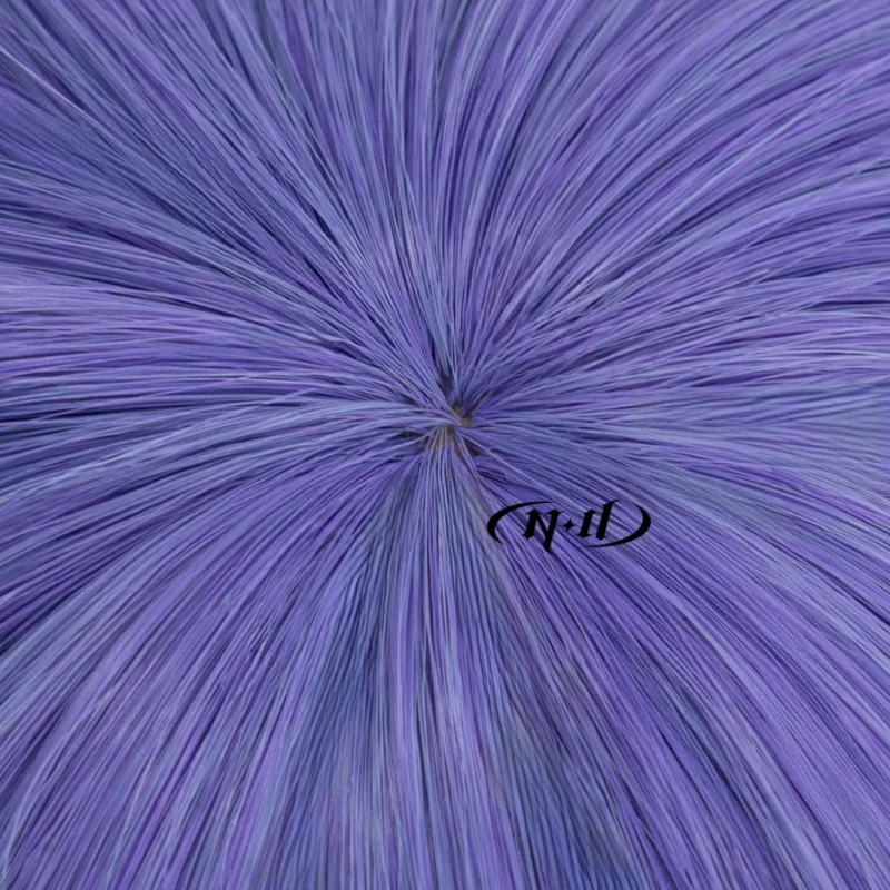 ND Konan Cosplay Wigs Short Blue Hairpiece Anime Cosplay Hair Wigs Heat Resistant Synthetic for Comic Con Coser Costume Party