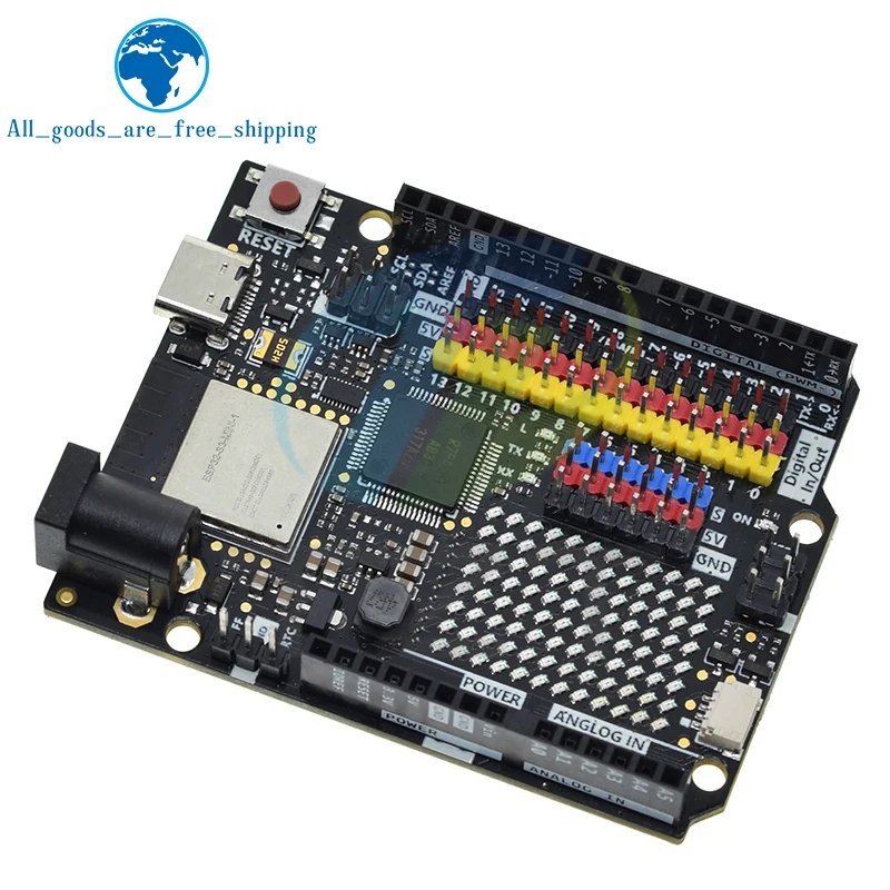 Imagem -04 - Tzt Uno-tipo-c Placa de Desenvolvimento Usb Edição Wifi Programação Arduino Learning Controller Uno r4 Esp32-s3