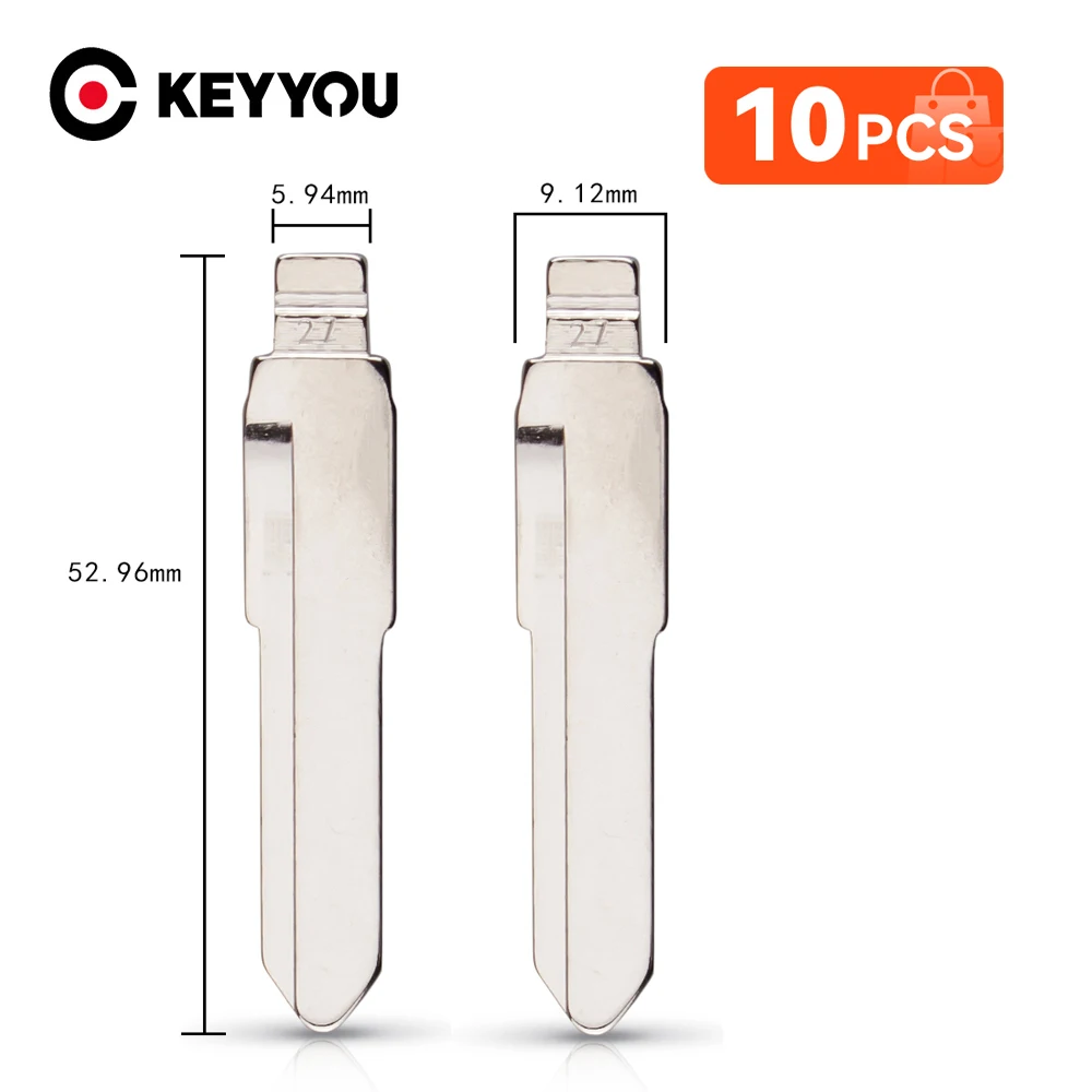 Keyyou 10PCS Uncut …