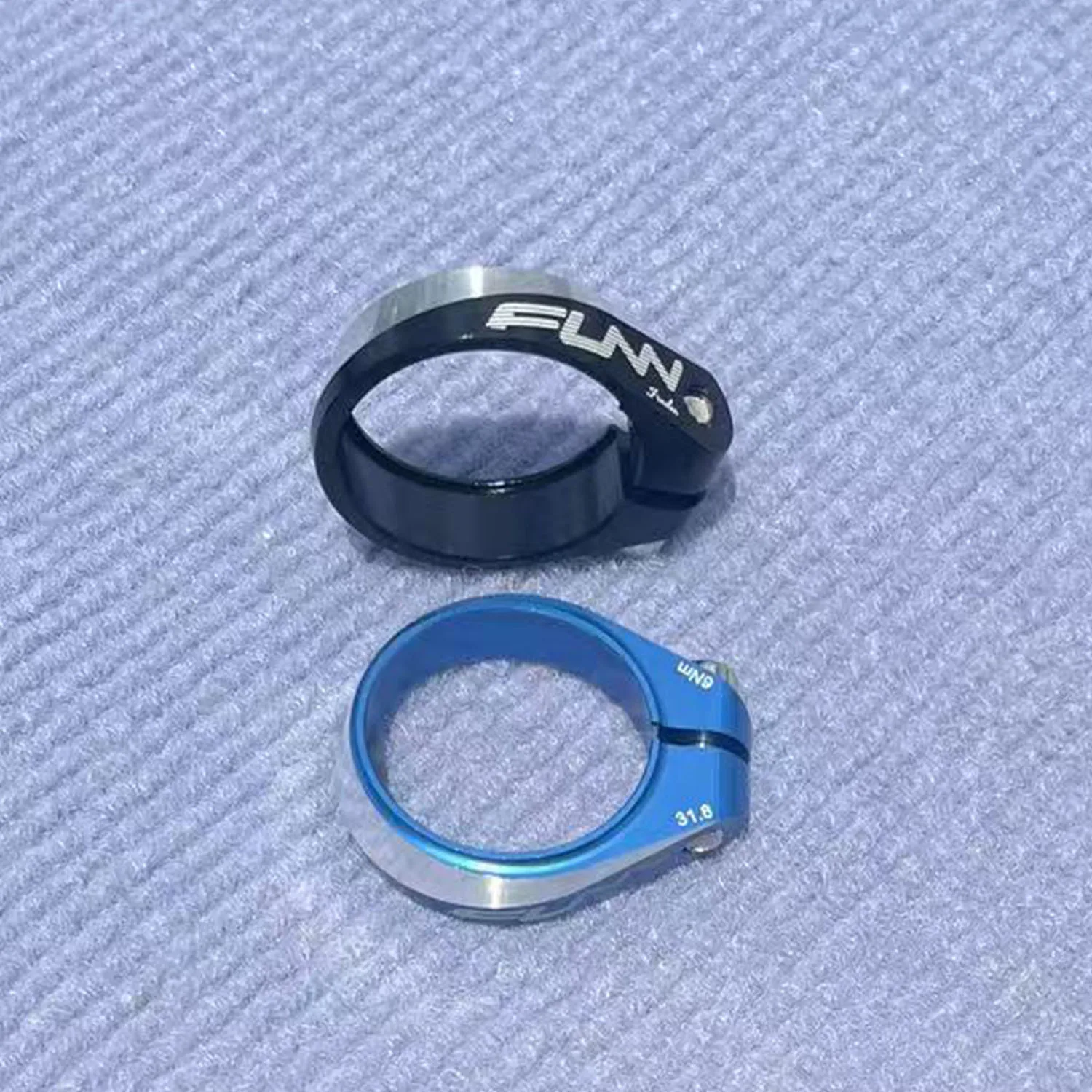 

FUNN FRODON bicycle seat clamp, super cool design, CNC aluminum alloy process 31.8MM caliber, suitable for all models of AM, DH