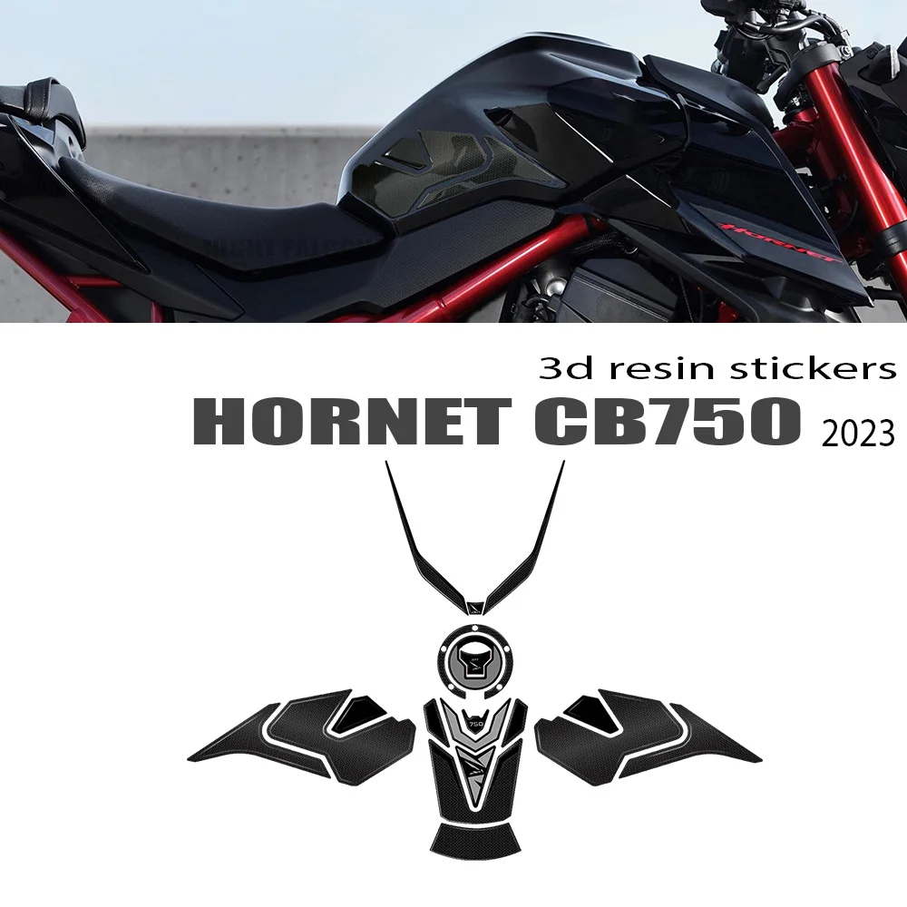 

For HONDA Hornet cb750 2023 Sticker Motorcycle accessories 3D Epoxy Resin Sticker Protection Kit